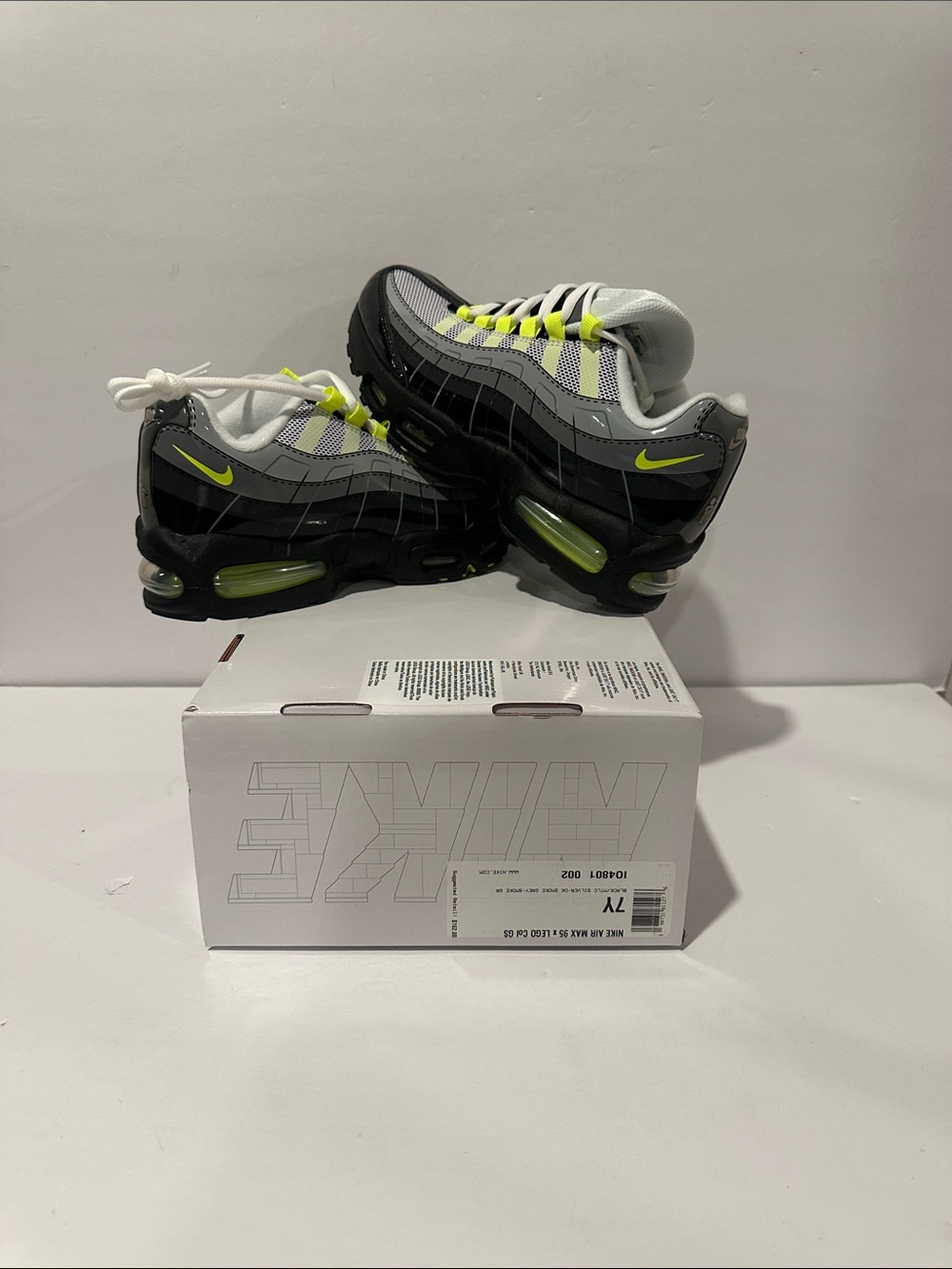 NIKE AIR MAX 95 ‘LEGO’ (GS) Sz: 7 (IO4801-002)